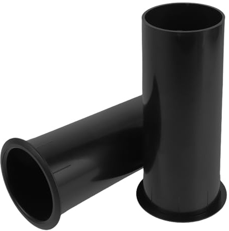 Homoyoyo 2pcs Speaker Port Tubes Plastic Bass Reflex Tube for Subwoofer Box Home Car Portable Speakers DIY Audio Parts Air Ports