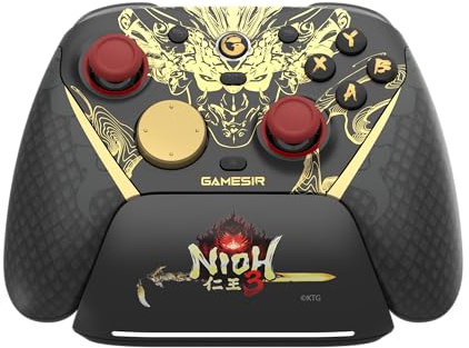 GameSir G7 Pro 8K PC Kabelloser Esports-Controller - 8000Hz Polling, Mag-Res TMR Gen-2 Sticks, Makro-Tasten, Bewegungssensor - Nioh 3 Edition