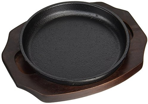Tokiwa bistecca piatto di ferro piccolo rotondo 17 centimetri 304 (japan import)