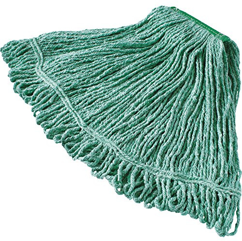 Rubbermaid Commercial Small Super Stitch Mop, Green, FGD21206GR00