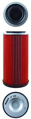 MAHLE LX 608 Luftfilter - für Nissan Patrol GR IV (Y60, GR), u.a. | Kompatibel mit: NISSAN CABSTAR E, PATROL GR IV, PATROL III/2 Hardtop, PATROL III/2 Station Wagon