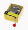 Lutèce Créations Spieluhr/Spieldose/Musikbox/Musikdose mit Handkurbel aus Pappe mit transparentem Fenster und 18-Ton-Spielwerk - Romeo und Julia (Nino Rota)