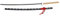 Nodachi katana di Trafalgar Law 142 cm one piece spada cosplay pirati chirurgo della morte sword