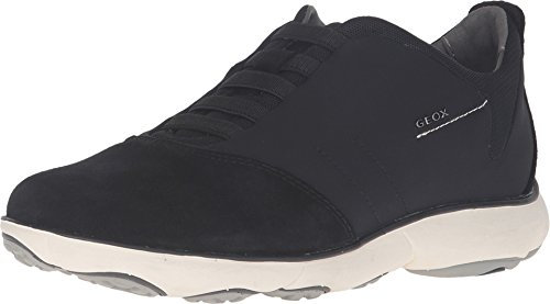 Geox U Nebula B, Sneakers Uomo, Nero (Light Blue), 46 EU
