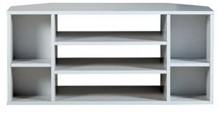 Suki Meuble TV d’angle – Blanc.