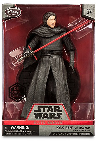 Official Disney Star Wars 6'' Elite Series Die-Cast Figures, Kylo Ren Unmasked