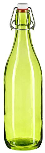 Secret de Gourmet - Bouteille Limonade en Verre 1L Vert