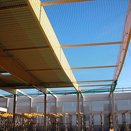 Personenauffangnetz 5 x 10 m, grün, Mw. 100 mm, DIN-EN 1263-1-S, Klasse A2