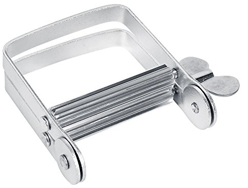 Yosoo - Dispositivo de extrusión de Pasta de Dientes (Aluminio), Herramientas dispensadoras para Crema de dentífrico, champú para baño