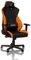 NITRO CONCEPTS S300 Gamingstuhl - Bürostuhl - Schreibtischstuhl - Stoffbezug - Horizon Orange (Orange)