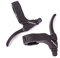 KHE Radius BMX Bremshebel PAAR Alu Klappscharnier Kaltgeschmiedet 2-Finger 164g