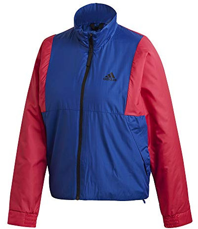 adidas BTS Light Veste pour Femme L Bleu Roi/Rose/Noir.