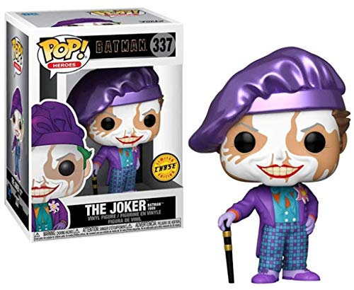 Funko Pop Heroes 337 - The Joker (Batman 1989) - Batman (Chase)