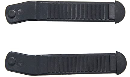 UP100 1 Paar Länge 131 mm & 5,16 Zoll Breite 20 mm Snowboard Bindung Toe Slider Strap für Snowboard Boots