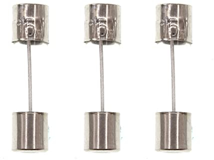 HUABAN 25 Stück F15AL250V 15A 15 Amp 250V 5 * 20mm Flinke Glassicherung