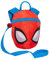 SPIDER-MAN Backpack With Reins Kids Toddlers Detachable Safety Harness Nursery Spidey Day Bag Mini Rucksack