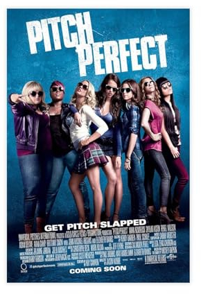EYEZER Pitch Perfect – Filmposter auf Leinwand, Poster, Wandkunst, Dekor, Bild, Gemälde für Wohnzimmer, Schlafzimmer, Dekoration, ungerahmt, 20 x 30 cm