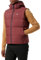 Tommy Jeans Herren Weste Essential Down Vest mit Kapuze, Rot (Deep Rouge), L