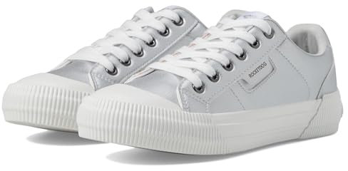 Rocket Dog Women's Cheery Sneaker, Silver, 5.5 UK