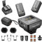 Godox Magic XT1 Wireless Lavalier Microphone, Microphone for Camera (2 TX + 1 RX Charging Case), Mini Mic with Noise Cancellation, 16H Battery, Touch Screen 200M/60ft, Wireless Microphone