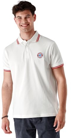 FC Bayern München I Poloshirt Essential I Herren I Weiß I L