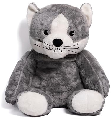 Lotgenootje Weighted Stuffed Animal Katze | 45cm, 2kg | Therapeutisches Plüsch für Entspannung & Tiefendruckkomfort | Für Kinder & Erwachsene | Zertifizierte Premium-Qualität & Sicherheit (Katze)