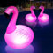 DeeprBling Flamencos Luces Flotantes Piscina, Luz Piscina Solar Flotante de Flamenco Inflable, Luces Piscina Solares Impermeable IP68, Flamencos luces LED flotantes para Piscina, Estanque - 1 Pieza