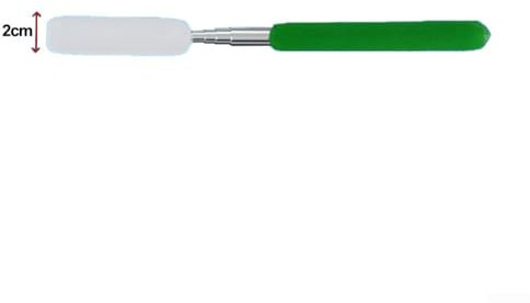Niceminiwall Éponge télescopique pour poterie, porte-éponge avec télescopique, éponge en céramique, outils de boue, pour nettoyer l'excès d'eau de poterie haute/étroite (S)