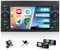 CAMECHO 2+64G Android 13 Navi Autoradio für Ford Transit Fiesta Focus Fusion Mondeo Galaxy S-Max, 7 Zoll Wireless Carplay Bluetooth HD Radio mit Android Auto WIFI ASP FM/RDS GPS +Canbus Rückfahrkamera