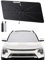 SHAOHAO Compatible con KIA Niro 2016-2025 Parasol Coche Delantero Protector Solar Parasol Paraguas Coche Resiste a los Rayos UV Plegable KIA Niro Accesorios