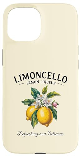 Hülle für iPhone 15 Zitronenlikör Erfrischend Limoncello Delicious Italy Drink