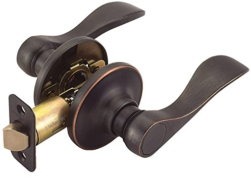 Design House Springdale Passage Door Lever, Oil Rubbed Bronze