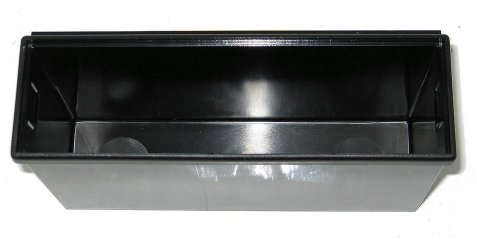 Autoleads FP-016 Ablageschale für Radioschacht, Umbau Doppel-DIN zu Einfach-DIN