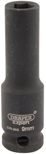 Draper Expert 06882 9mm Impact Deep Socket with 3/8-inch Drive