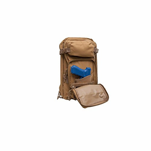 Glock Perfection OEM Mehrzweck-Rucksack EDC, Unisex-Erwachsene, Backpack, Coyote, 18 \