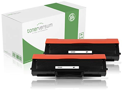 2 Toner kompatibel mit Samsung MLT-D1042S Druckerpatrone für SCX-3200 SCX-3205 SCX-3205w ML-1660 ML-1665 ML-1670 ML-1675 ML-1865 Laserdrucker Multipack