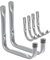 Home Master Hardware Haken für die Garage, aus Stahl, Wandhalterung, Organizer, Multi-Tools, Haken, mit Schrauben, 6 Stück
