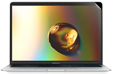 kwmobile Displayschutzfolie kristallklar kompatibel mit Apple MacBook Air 13 Retina (ab Ende 2018) - Folie Schutzfolie Displayschutz Displayfolie