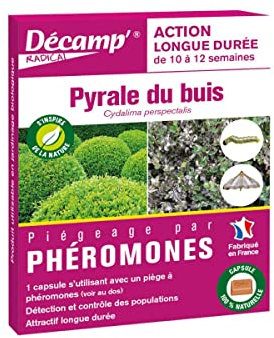 Décamp Long-Lasting Pheromone Against Boxwood Moths