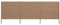 vidaXL Windschutzgewebe Faltbar Windschutz Sichtschutz Sonnenschutz Camping Balkon Terrasse Garten Zaun Strand 3-TLG. 400x160cm Taupe