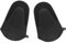 Oven Glove Thicken Silicone Pot Holder Mini Oven Mitt Heat Resistant Pinch Covers for Baking, Cooking, Bbq Grilling (Black)
