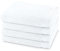 möve Poolside Handtuch-Set, 4 Handtücher 50 x 100 cm, Made in Germany, 100% Baumwolle, Snow