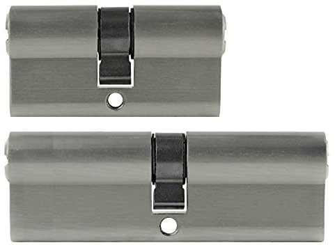 2er gleichschließend 1x Profilzylinder 30/30 mm + 1x Profilzylinder 45/45 mm +5 Schlüssel (mit Not- und Gefahrenfunktion)