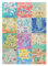 Legami-Puzzle mit 1000 Teilen, mit Anleitungsposter und Stoffumschlag, Brettspiel, in plastifizierter Pappe und Stoff, World Cities Thema, 68 x 48 cm