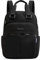VARLIVOO Femmes Sac à Dos avec USB Port Cartable Sac à Dos Ordinateur Portable 13 Pouces Sacs D'école Collège Voyager Commuer Camping Imperméable Polyester Noir