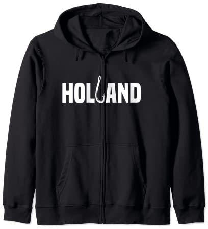 Holland Niederlande Angeln Urlaub Angeln Kapuzenjacke