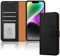 iCatchy iPhone 14 Case 6.1-Inch, Leather Wallet Book Stand view Magnetic Protect RFID Blocking Flip Cover Compatible with iPhone 14 (Black)
