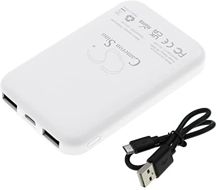 PowerBank 5000mAh Externer Handyakku: 22,5 W PD QC 3.0-Schnellla Aufladende Powerbank USB C mit LED Display 3 Ausgängen & 2 Eingängen Tragbares Ladegerät für Smartphones