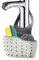 Grifo colgante, doble capa, grifo fregadero suave, organizador colgante - Soporte escurridor esponja jabón, cesta almacenamiento colgante