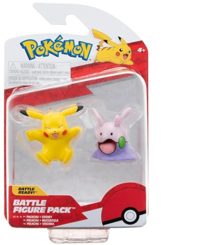 Pokemon Battle Figure 2 Pack (Goomy & Pikachu #11) W15